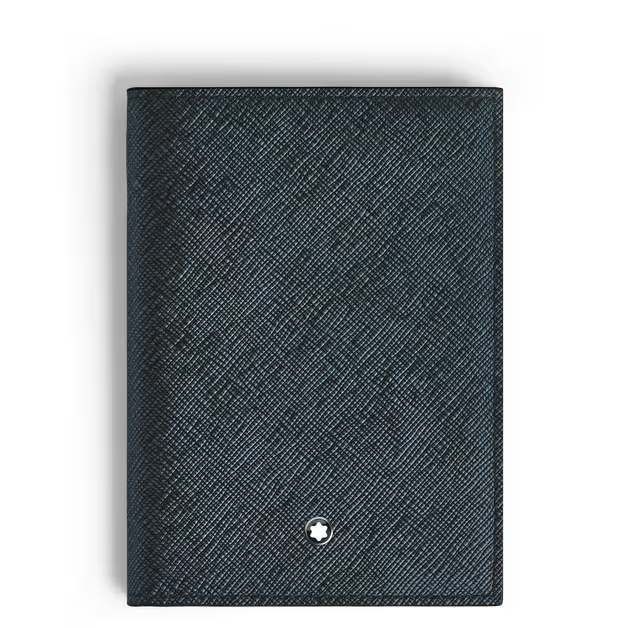 Portapasaporte de cuero sartorial