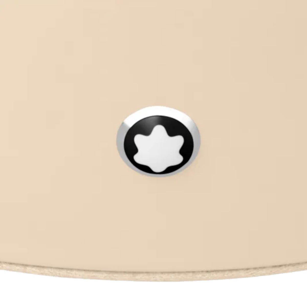 Accessoire de bureauMontblancPlateau de bureau rond laqué en teinte ivoire Montblanc (grand)