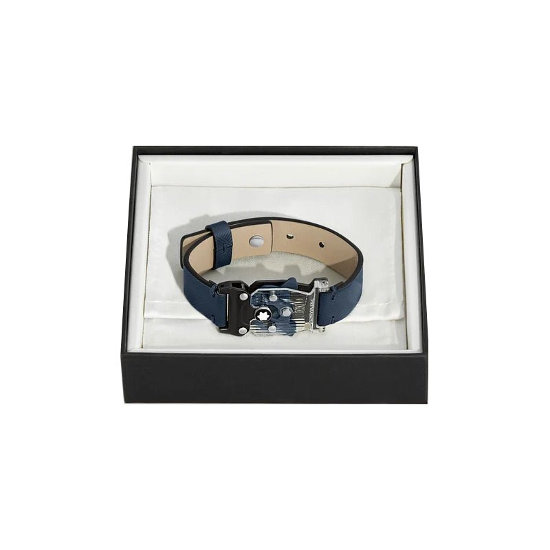 Bracelet hommeMontblancBracelet bleu avec fermoir M lock collection Montblanc Extreme 3.0