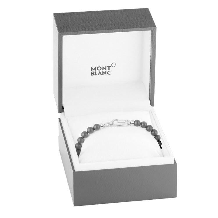 Bracelet hommeMontblancBracelet homme Wrap Me en perle d'onyxS