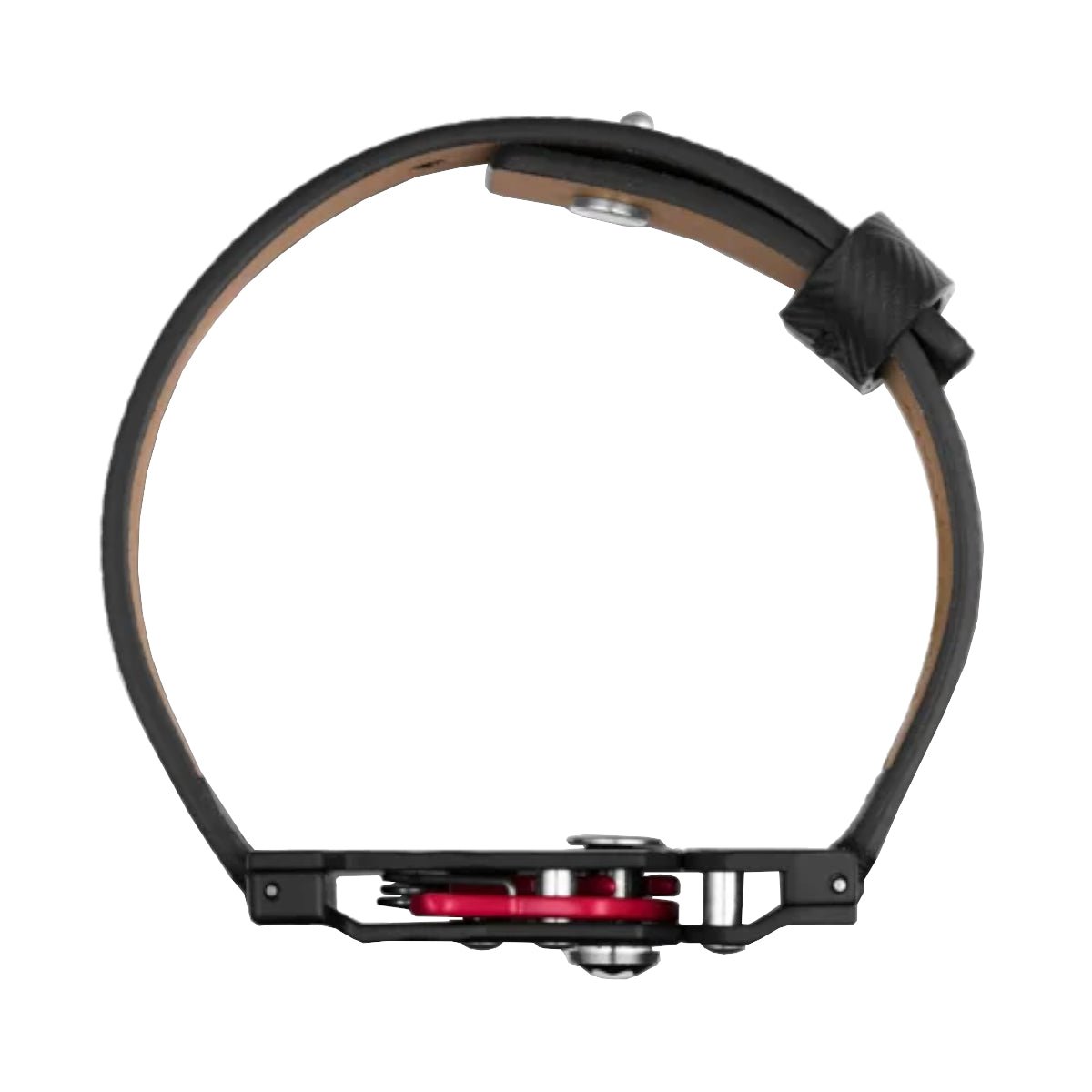 Bracelet hommeMontblancBracelet noir avec boucle en acier collection Montblanc Extreme 3.0