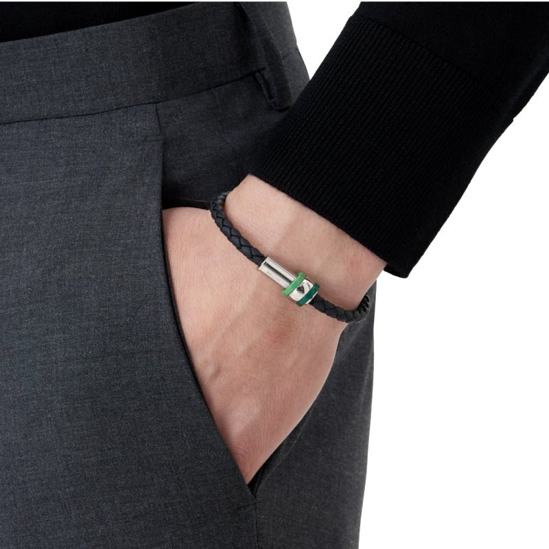 Bracelet hommeMontblancBracelet vert Montblanc 1858 Ice Sea