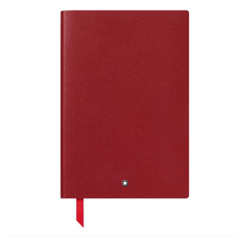 Carnet de noteMontblancCarnet #163, Montblanc Format moyen, rouge , Ligné