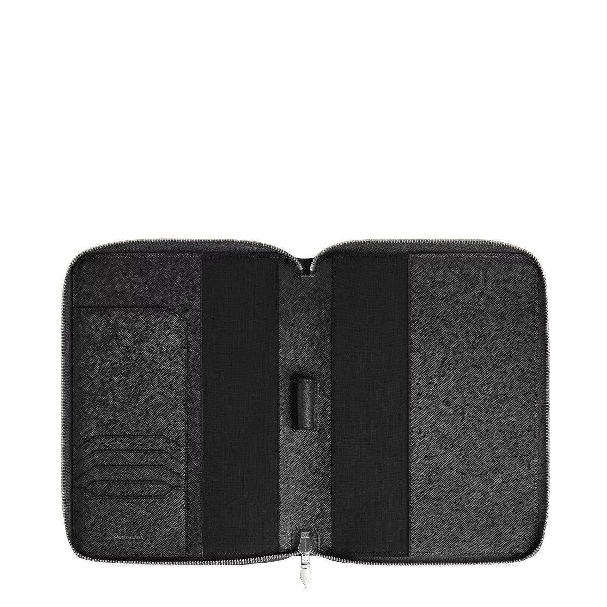 Carnet de noteMontblancÉtui pour Carnet Petit Format Zippé Montblanc Sartorial Noir