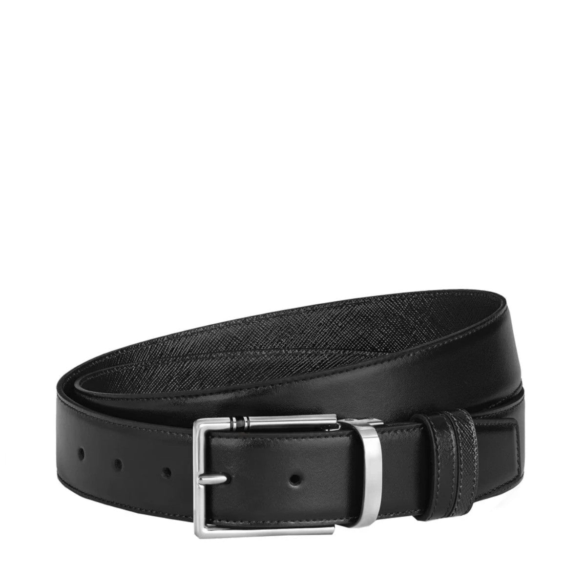 Ceinture hommeMontblancCeinture réversible 35 mm en cuir avec boucle rectangulaire Montblanc Meisterstück