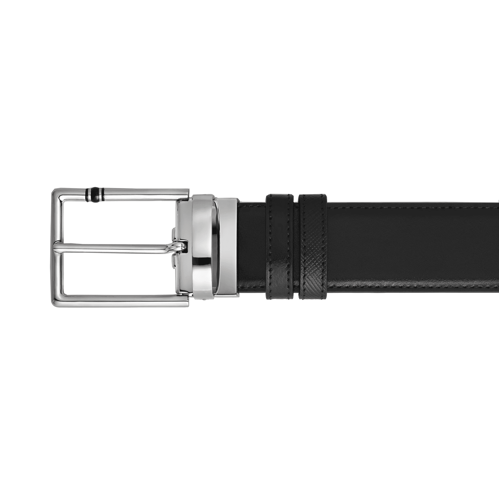 Ceinture hommeMontblancCeinture réversible 35 mm en cuir avec boucle rectangulaire Montblanc Meisterstück