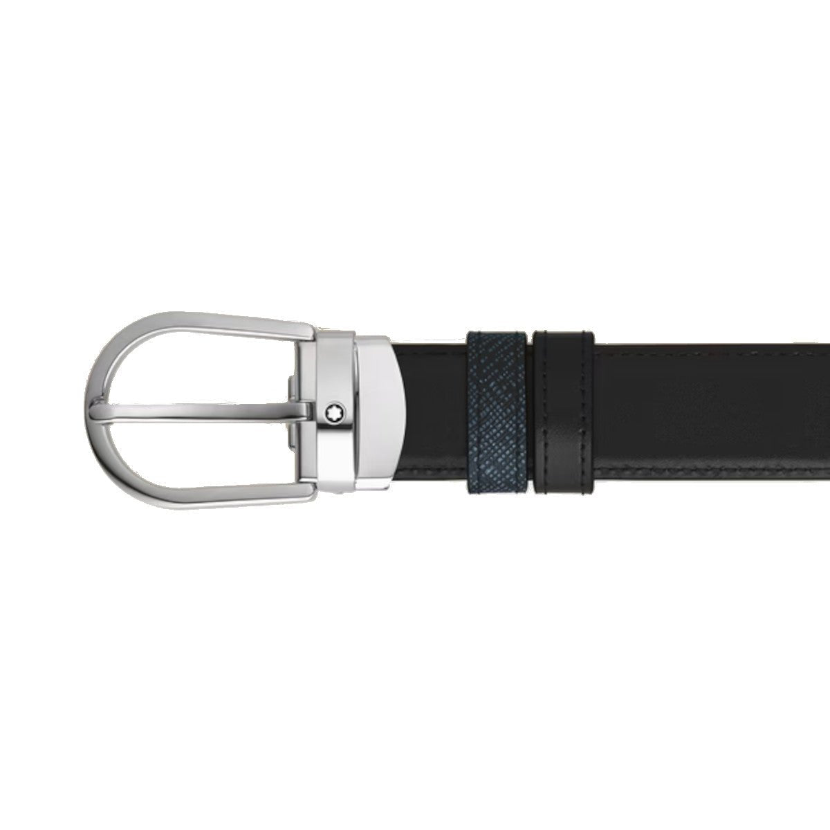 Ceinture hommeMontblancCeinture Réversible Montblanc Horseshoe 30 mm en Cuir Sartorial
