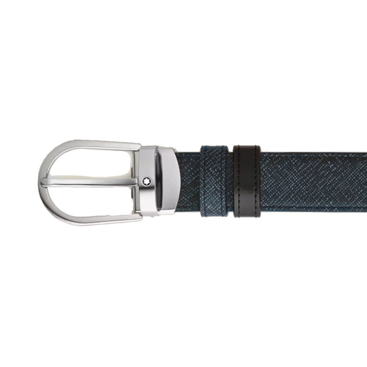 Ceinture hommeMontblancCeinture Réversible Montblanc Horseshoe 30 mm en Cuir Sartorial