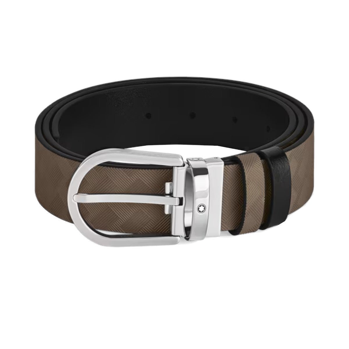 Ceinture hommeMontblancCeinture Réversible Montblanc Horseshoe 35 mm en Cuir Extreme
