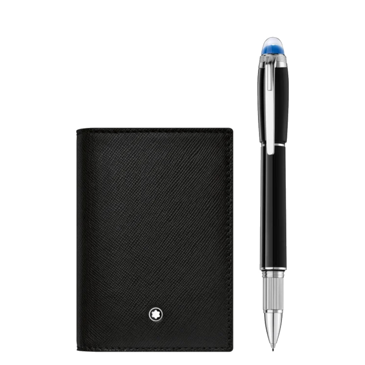 Coffret cadeauMontblancCoffret cadeau avec feutre fin Montblanc StarWalker et porte - cartes de visite Montblanc Sartorial