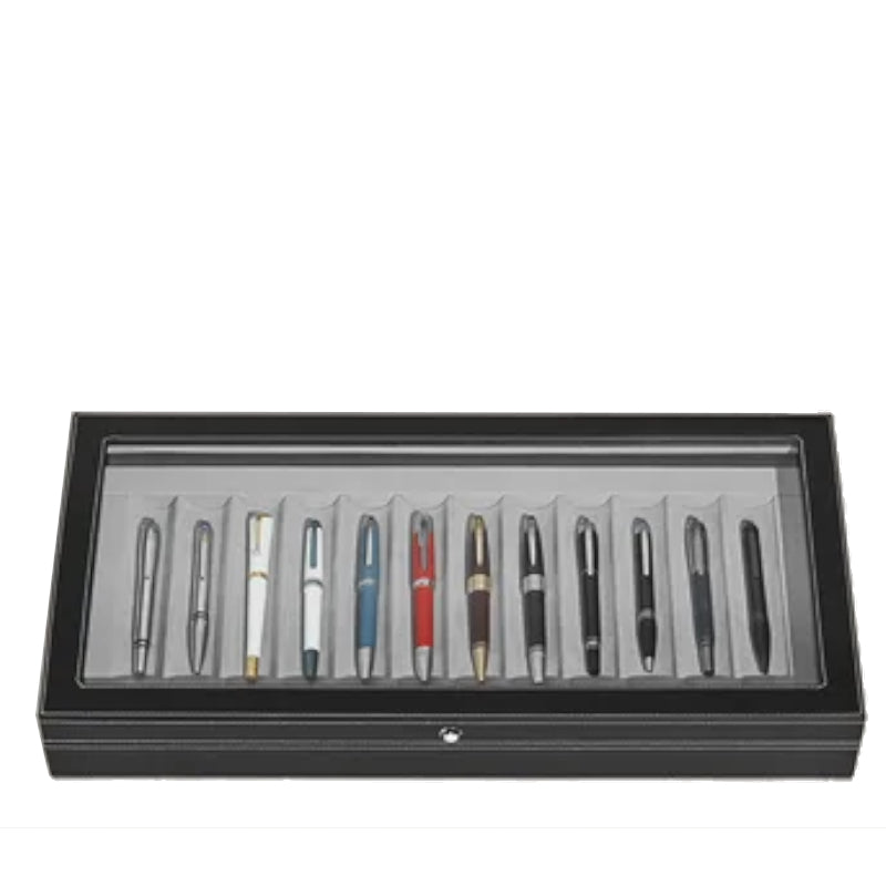 Coffret cadeauMontblancCoffret de collectionneur Montblanc en bois laqué pour 12 instruments d’écriture