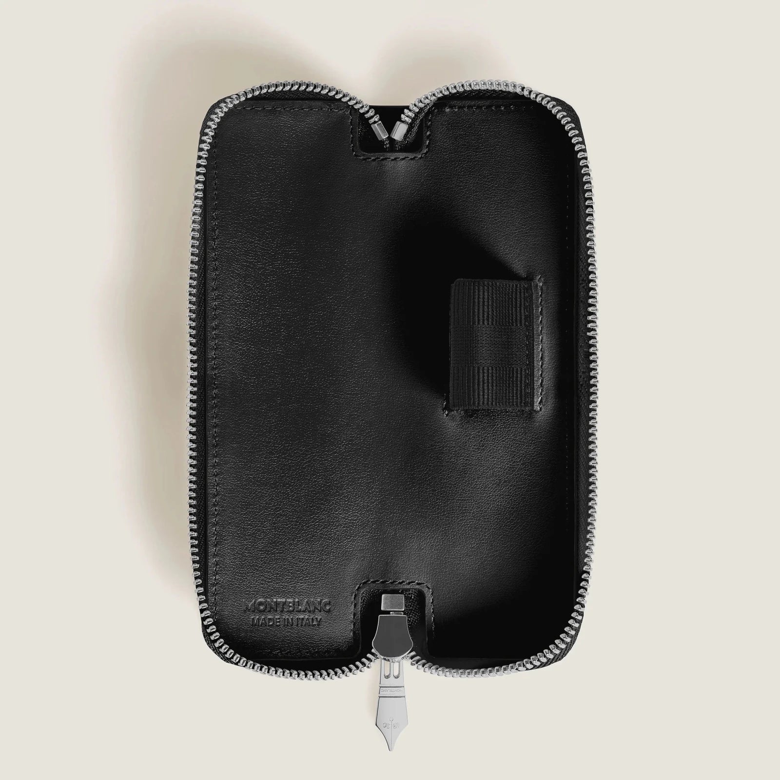 Etui pour styloMontblancÉtui pour 1 Instrument d'Écriture Zippé en Cuir Meisterstück