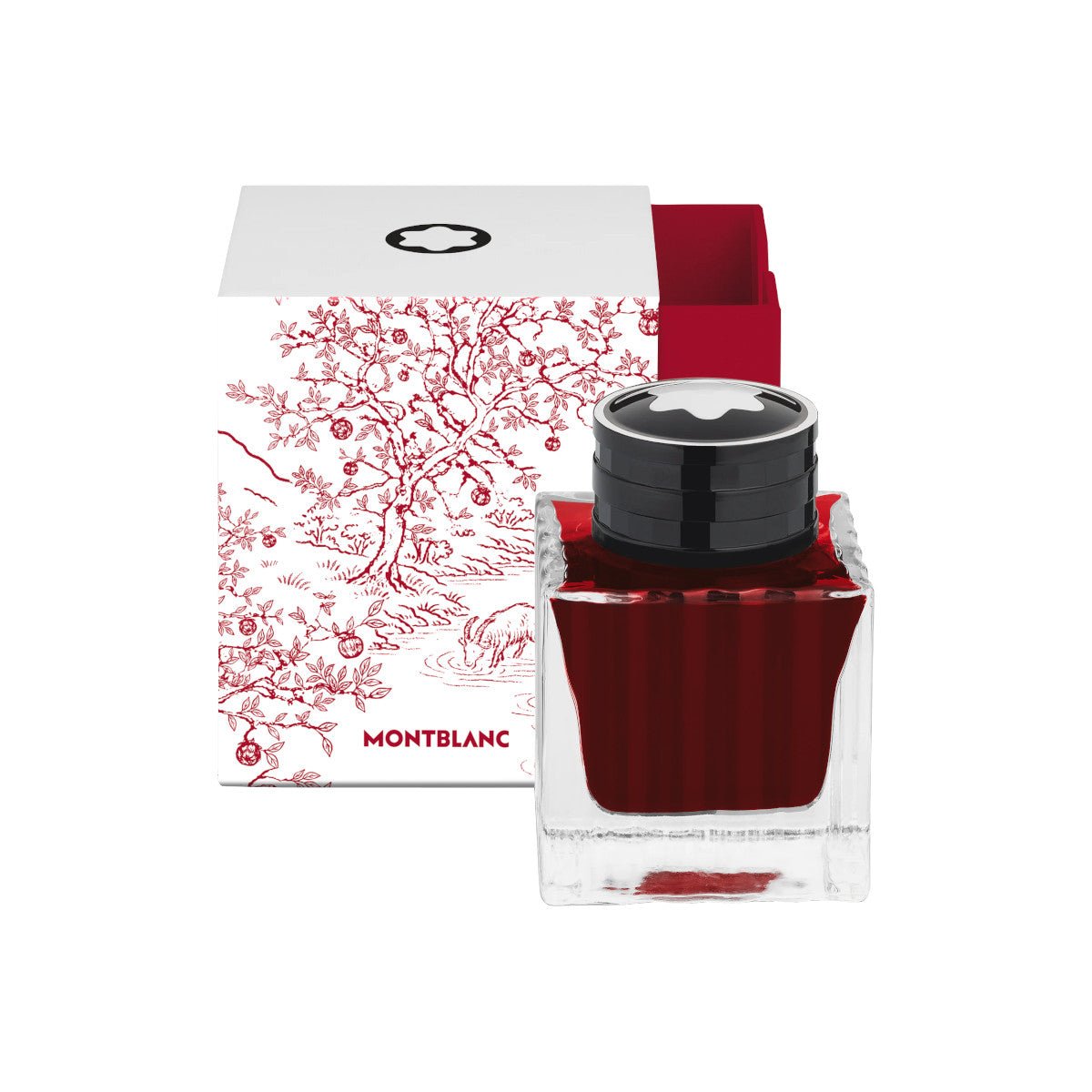 Flacon d'encreMontblancFlacon d’Encre, The Legend of Zodiacs The Goat, Rouge, 50 ml
