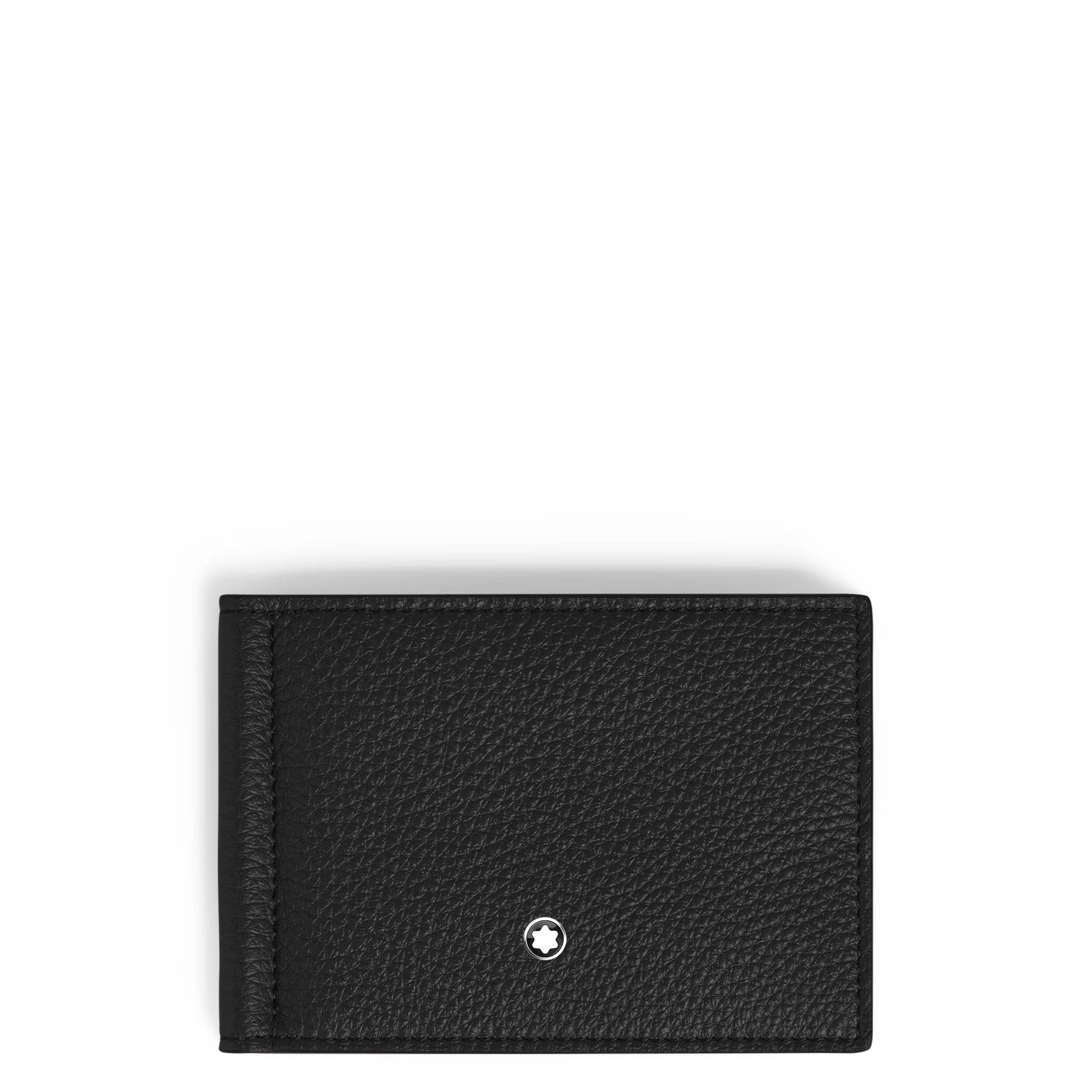 Cartera 6cc con Clip para Billetes de Cuero Grabado