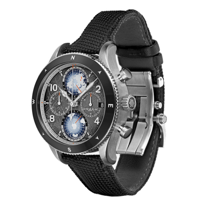 MontreMontblancMontblanc 1858 Geosphere Chronograph 0 Oxygen The 8000 Limited Edition - 290 pièces