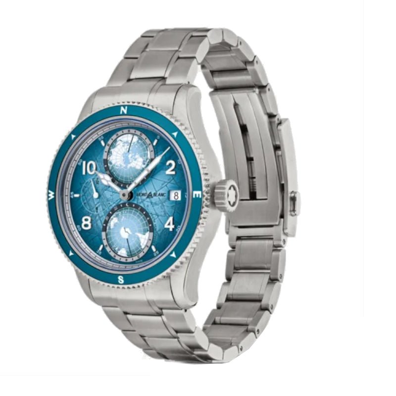 MontreMontblancMontre Montblanc 1858 Geosphere 0 Oxygen South Pole Exploration Limited Edition - 1 990 exemplaires