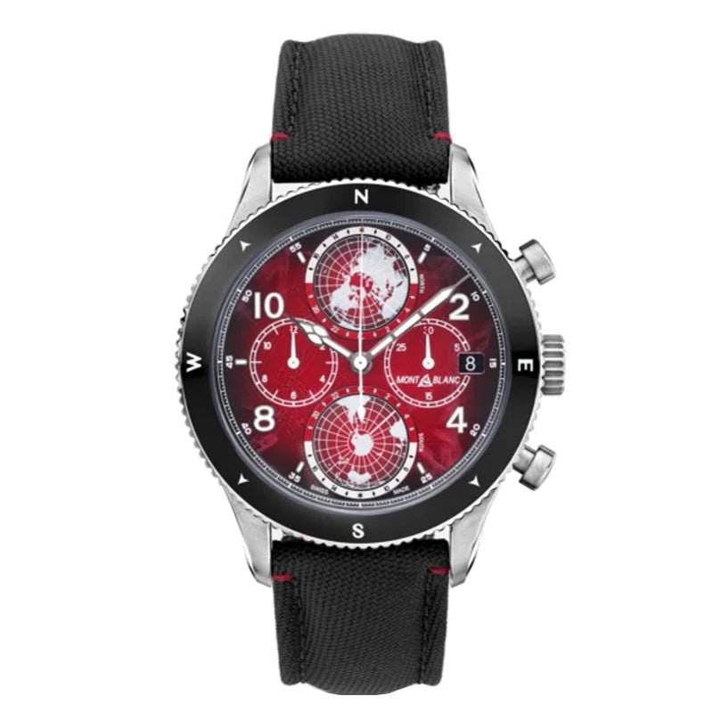 MontreMontblancMontre Montblanc 1858 Geosphere Chronograph 0 Oxygen Limited Edition - 290 pièces