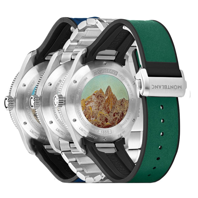 MontreMontblancMontre Montblanc Iced Sea Automatic Date Coffret Limited Edition - 191 pièces