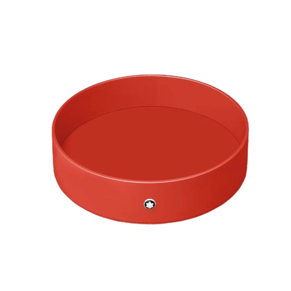 Plateau de bureauMontblancPlateau de bureau rond laqué en teinte corail Montblanc (grand)