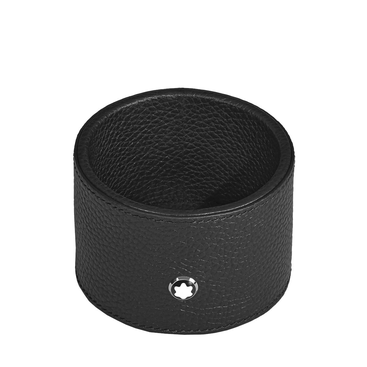 PlateauMontblancPlateau de Bureau Rond Moyen Format montblanc Grainé Noir