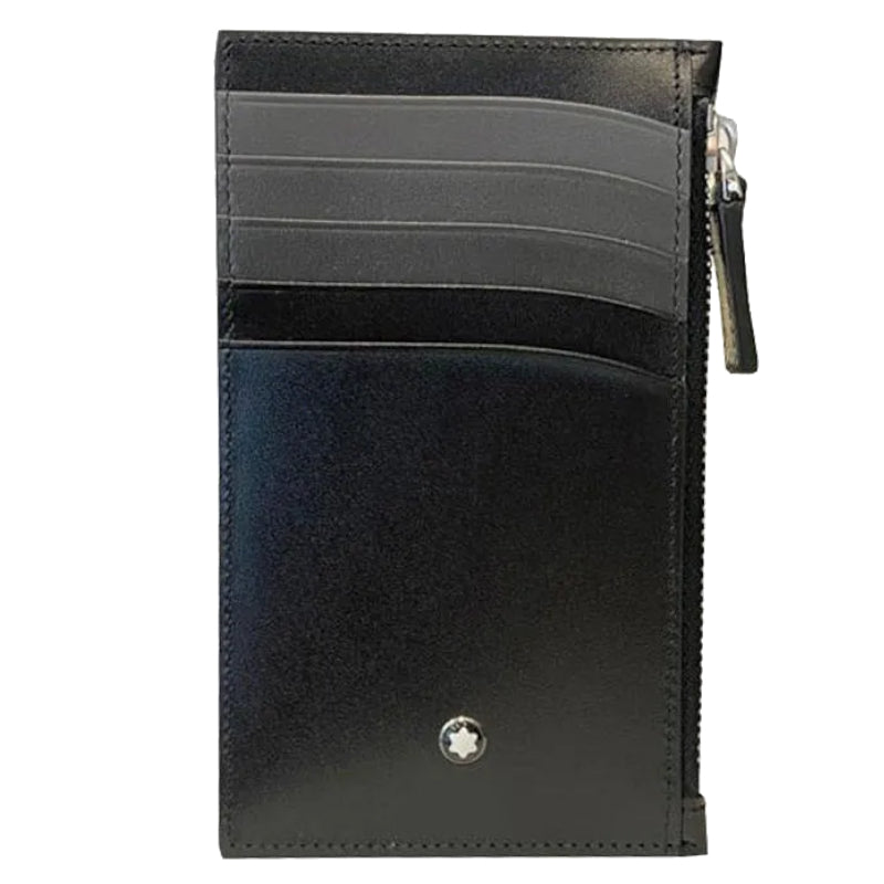 Porte - cartesMontblancPorte - cartes Montblanc Meisterstück Noir/Gris 5cc avec Zip
