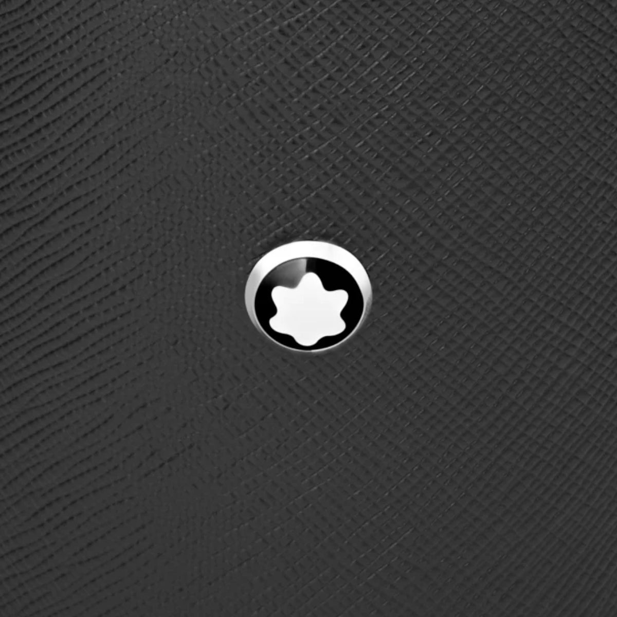 Porte - styloMontblancPorte - stylo rond en cuir noir Montblanc