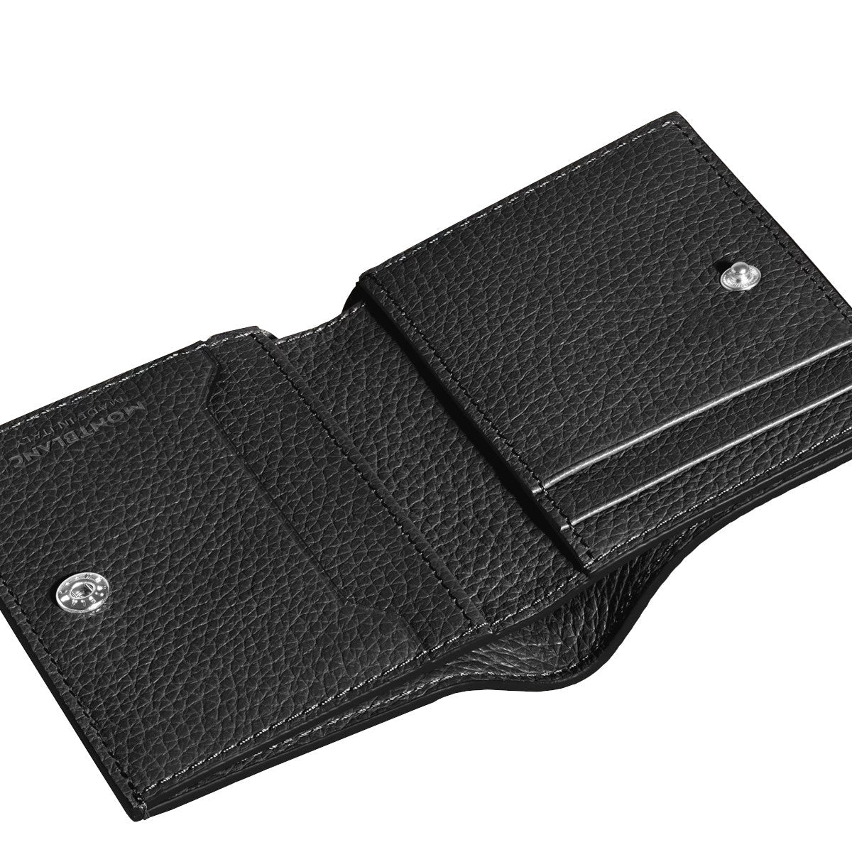 PortefeuilleMontblancMini Portefeuille 4cc Montblanc Grainé Noir