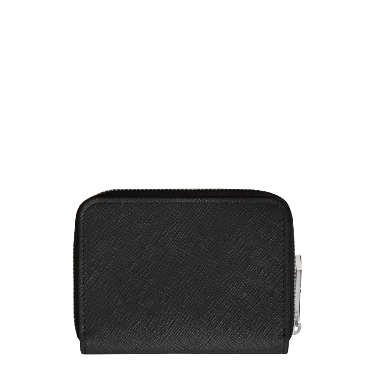 PortefeuilleMontblancMini Portefeuille Montblanc 2cc Zippé en Cuir Sartorial Noir