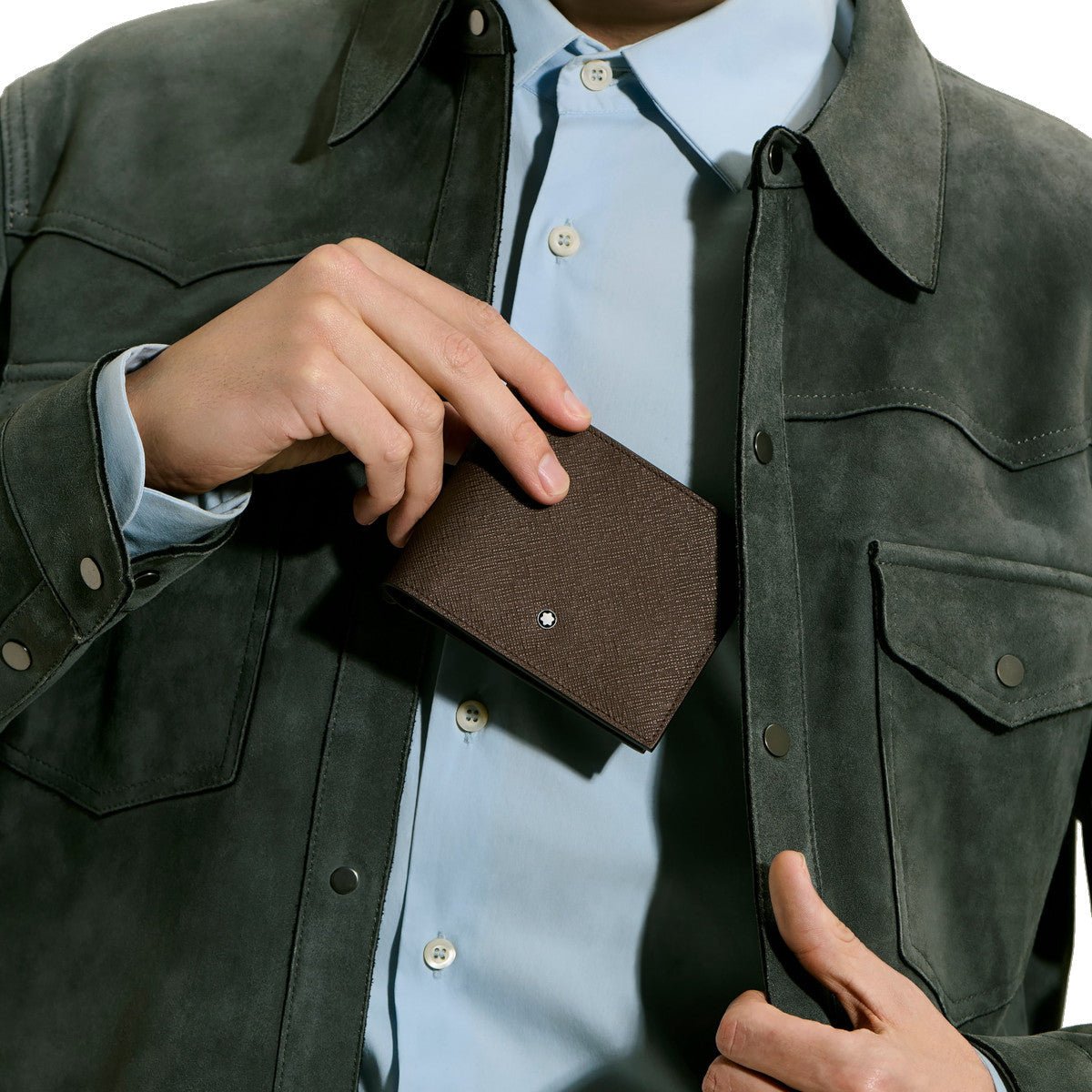 PortefeuilleMontblancPortefeuille 6cc Montblanc Sartorial Ébène