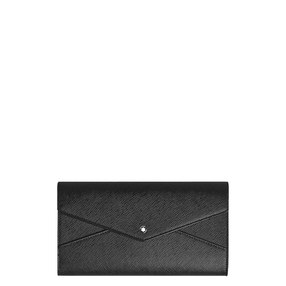 PortefeuilleMontblancPortefeuille Envelope Continental fin Montblanc Sartorial Noir
