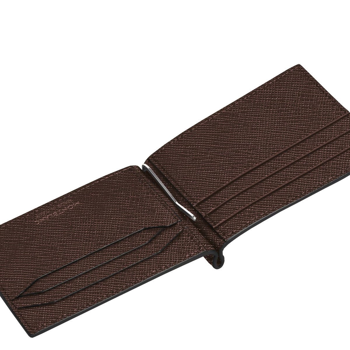 PortefeuilleMontblancPortefeuille Montblanc 6cc avec Pince à Billets Montblanc Sartorial Ebène