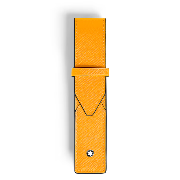 Estuche para 1 Instrumento de Escritura Montblanc Sartorial Azafrán