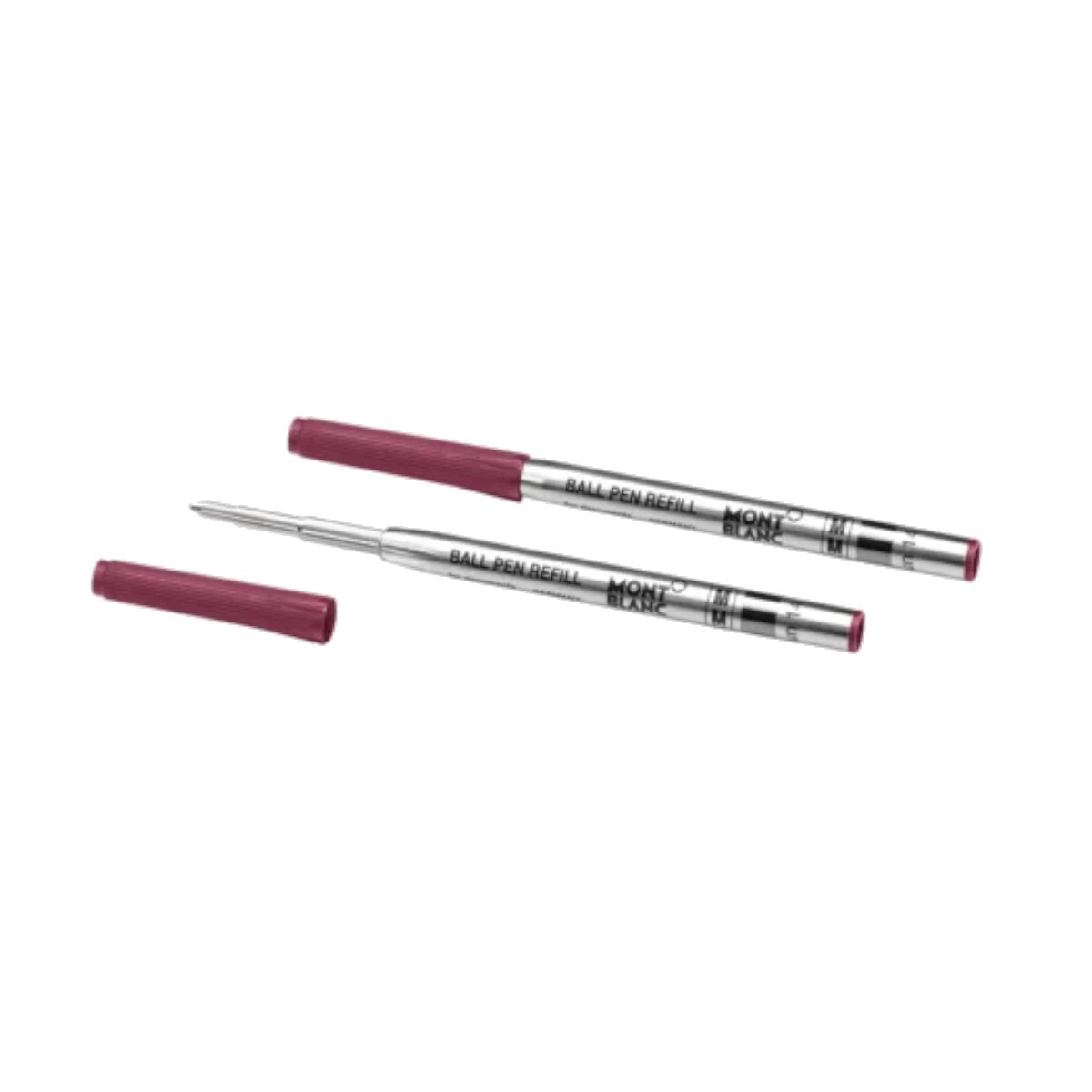 Recharge stylo billeMontblanc2 recharges pour stylo bille Montblanc (M), Burgundy Red