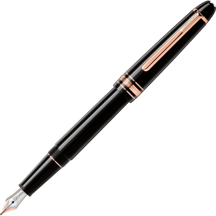 Stylo plumeMontblancStylo plume Montblanc Meisterstück doré à l'or rose
