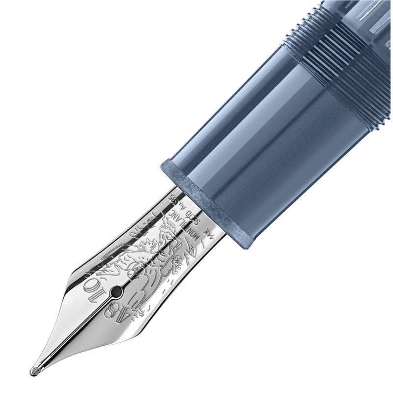 Stylo plumeMontblancStylo plume Montblanc Meisterstück Glacier LeGrand (F) bleu