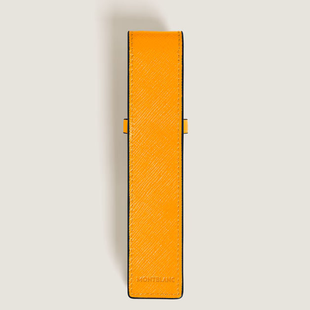 Estuche para 1 Instrumento de Escritura Montblanc Sartorial Azafrán