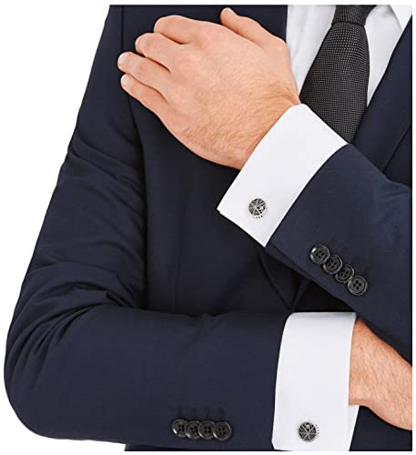 Boutons de manchetteMontblancBoutons de manchette Montblanc Motif Toile D'araignée