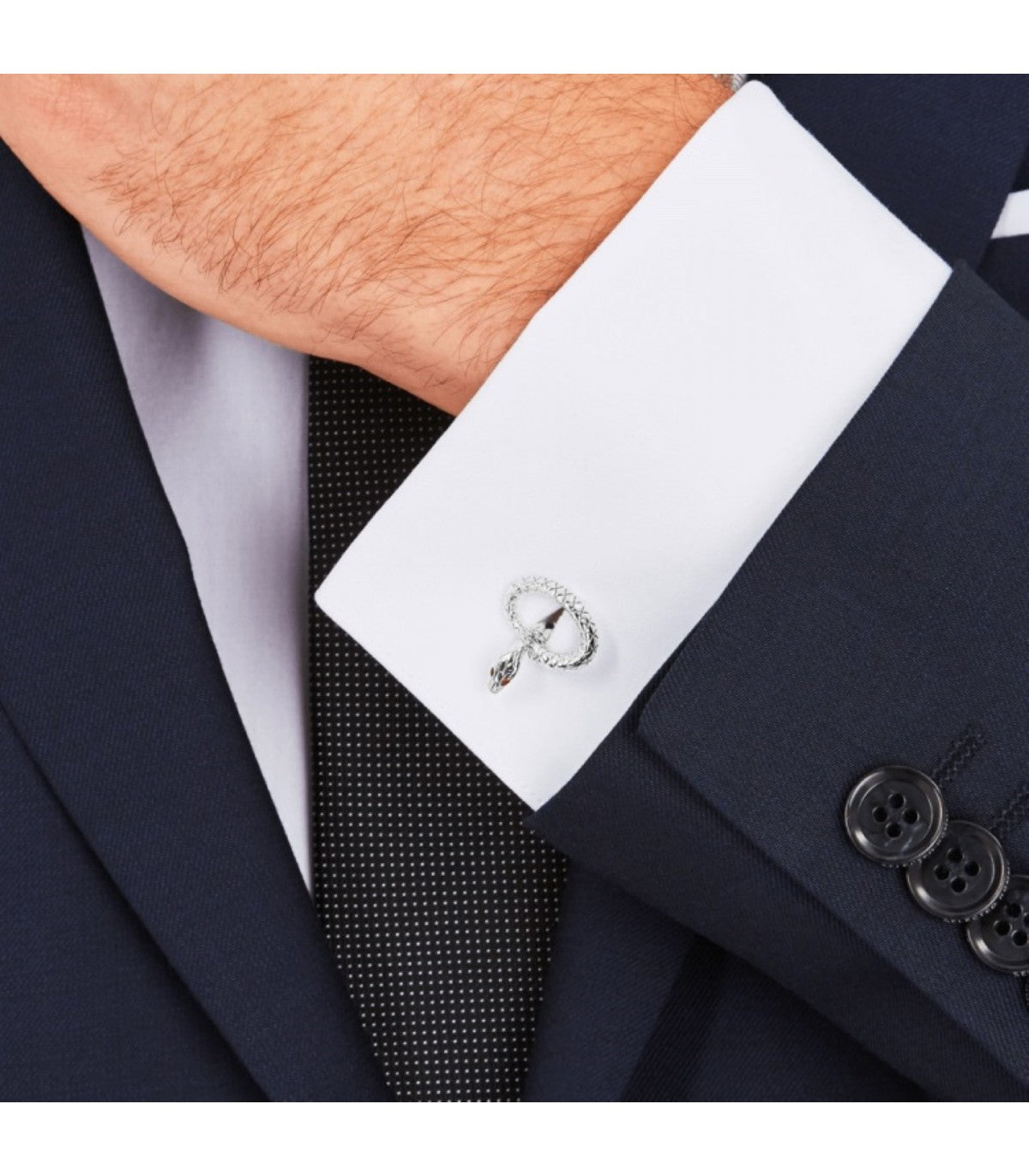 Boutons de manchetteMontblancBoutons de manchette Montblanc Serpent