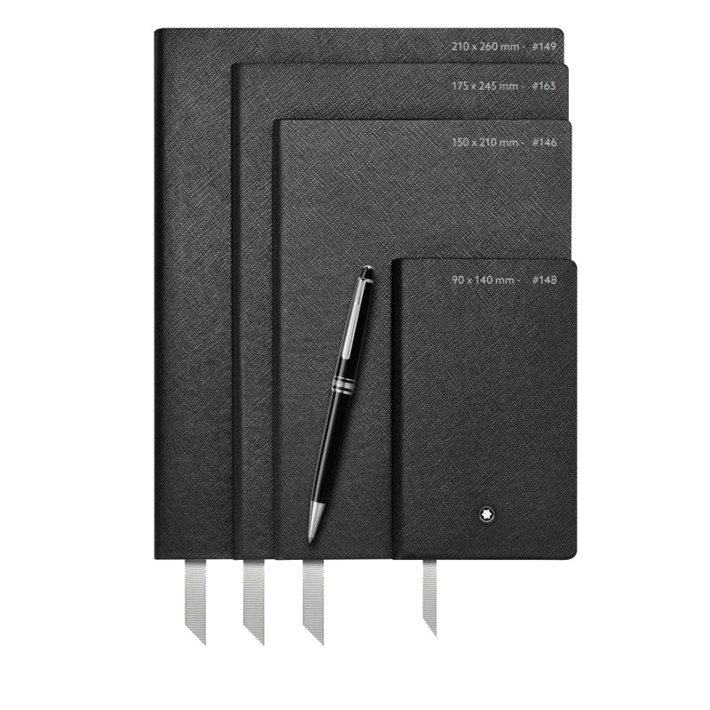 Carnet de noteMontblancCarnet #146 gris acier Montblanc