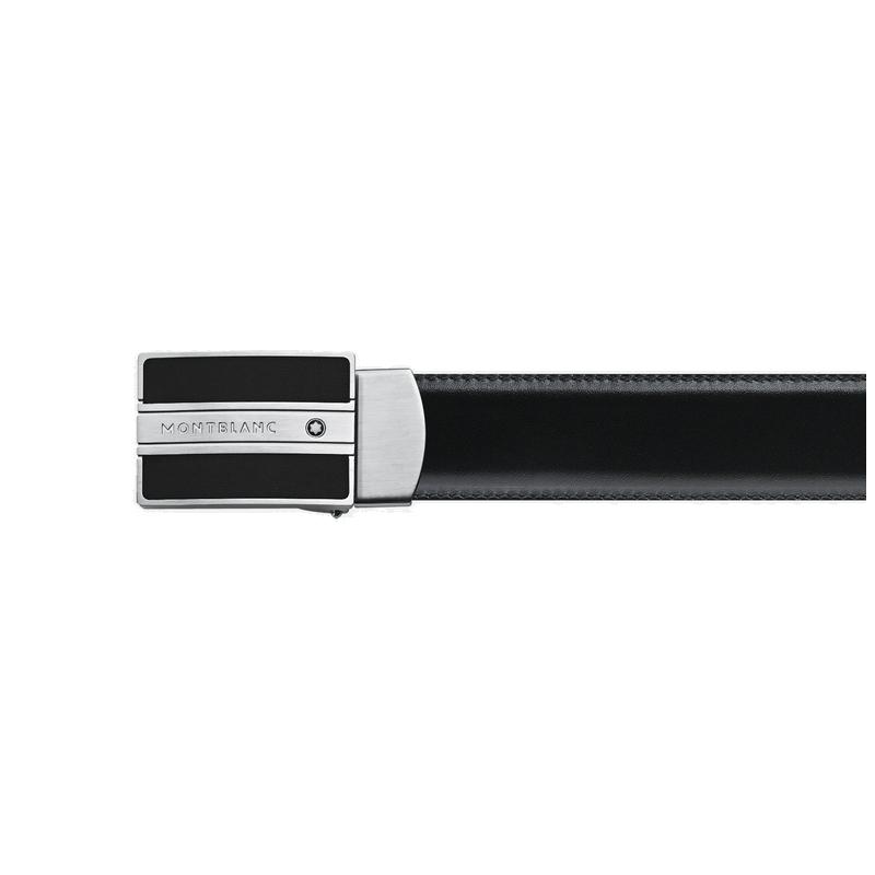 CeintureMontblancCeinture réversible Montblanc de 30 mm en cuir noir/marron