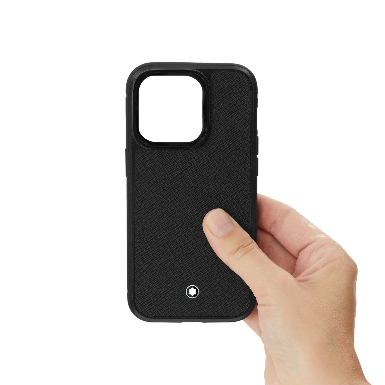 Étui pour IPhone 15 ProMontblancÉtui rigide Montblanc Sartorial pour iPhone Apple 15 Pro