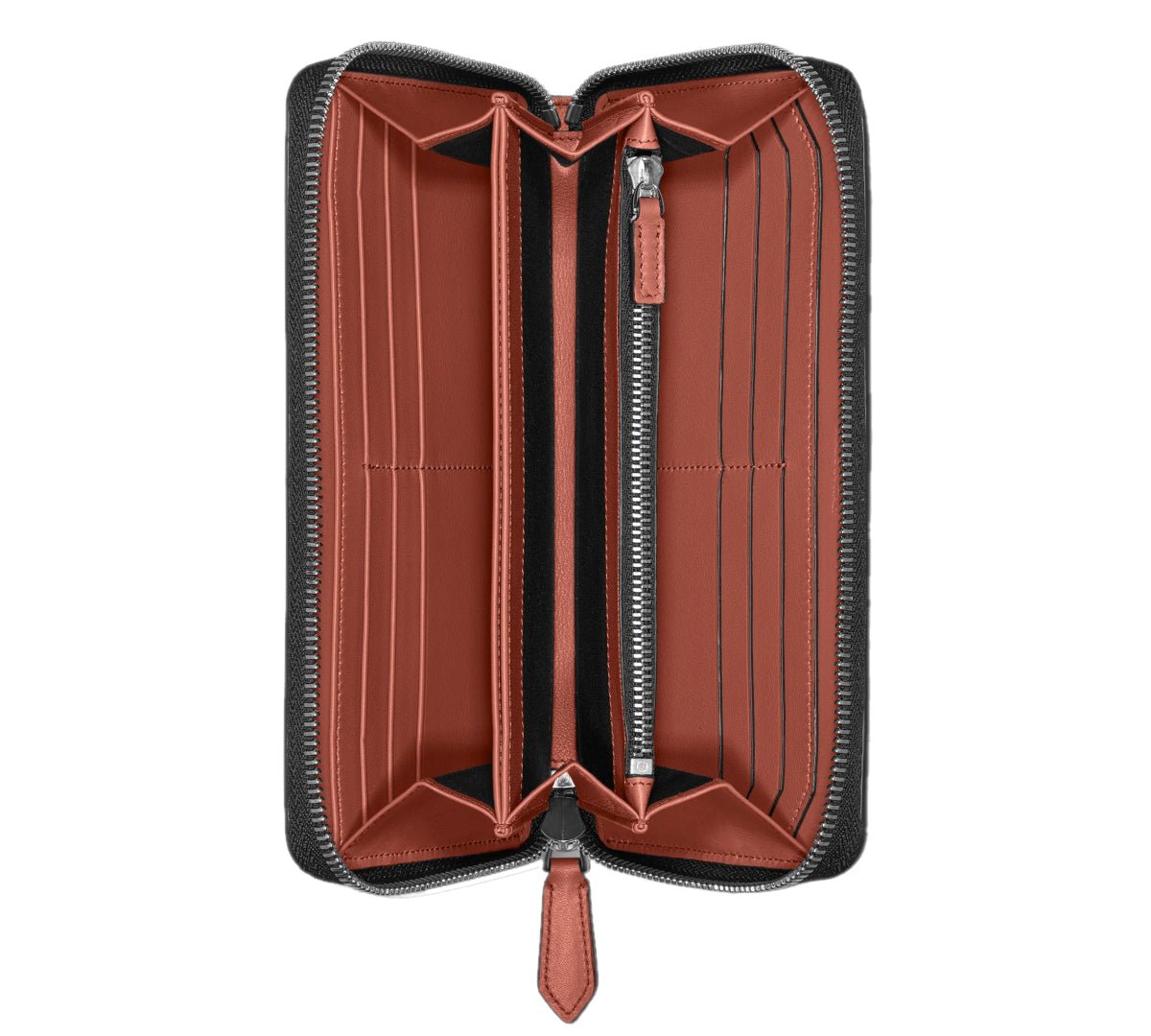 PortefeuilleMontblancPortefeuille 12cc avec zip intégral Montblanc Meisterstück Selection Soft