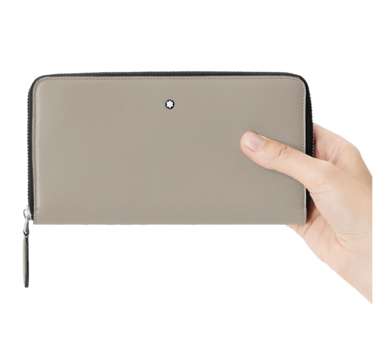 PortefeuilleMontblancPortefeuille 12cc avec zip intégral Montblanc Meisterstück Selection Soft