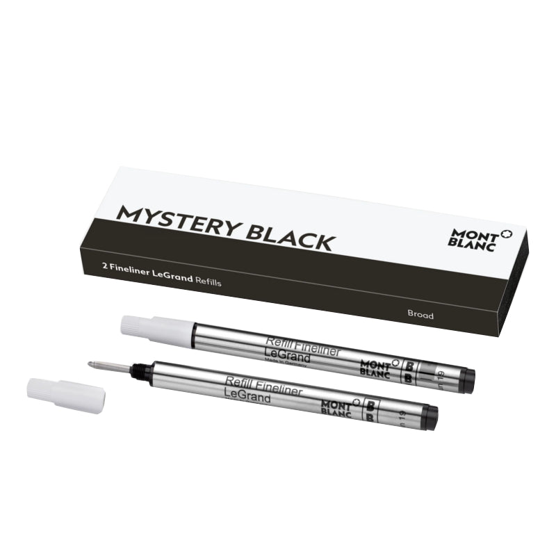 Recharges pour feutre finMontblancFeutre fin MontblancLeGrand B, Mystery Black