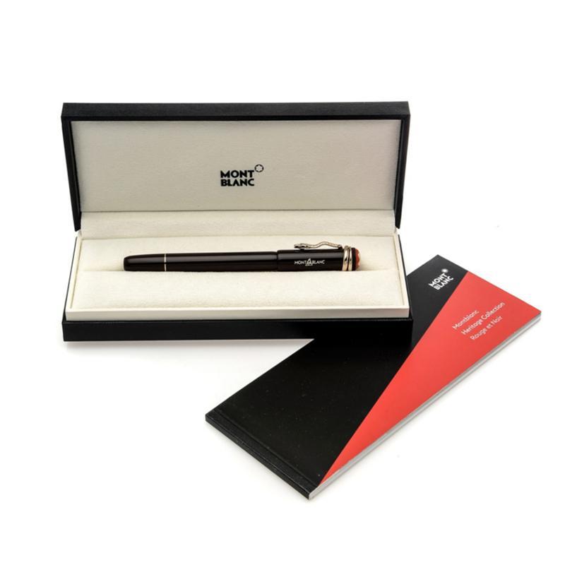 RollerballMontblancRollerball Heritage Rouge et Noir Tropic Brown