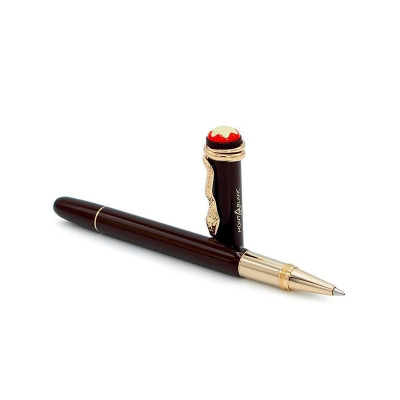 RollerballMontblancRollerball Heritage Rouge et Noir Tropic Brown