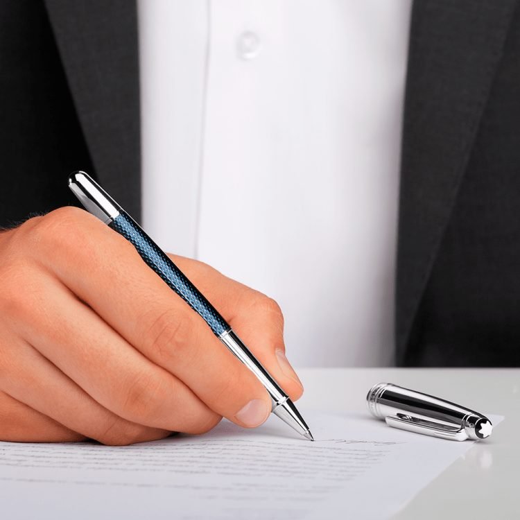 RollerballMontblancRollerball Montblanc Meisterstück Solitaire Doué Blue Hour Classique