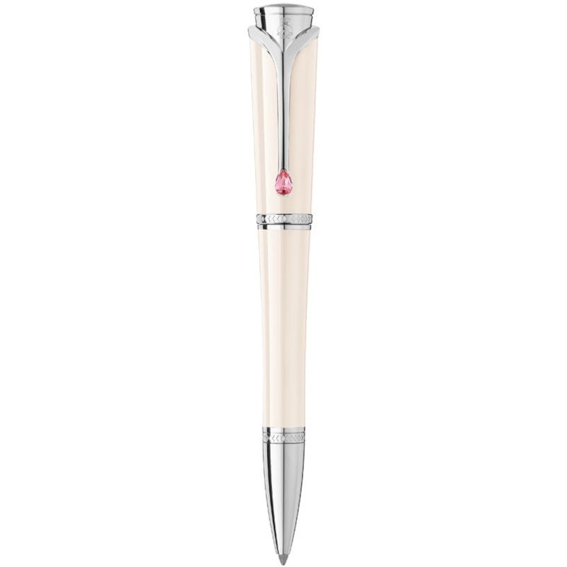 Bolígrafo Montblanc Muses Edition Princesa Grace De Mónaco Marfil