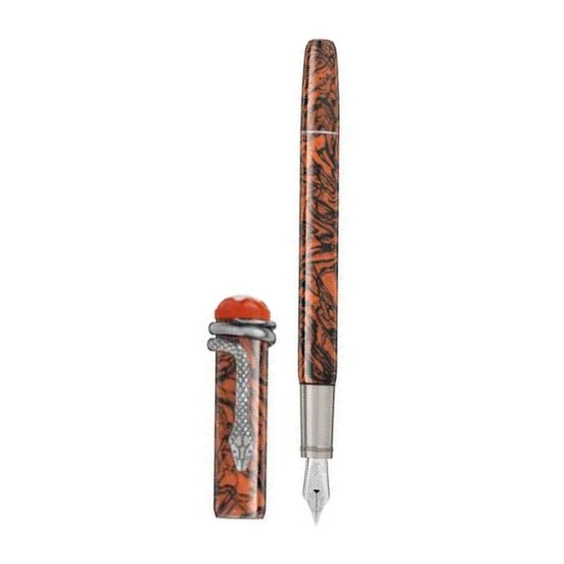 Stylo plumeMontblancStylo plume (M) Montblanc Heritage Rouge et Noir Serpent Marble Special Edition