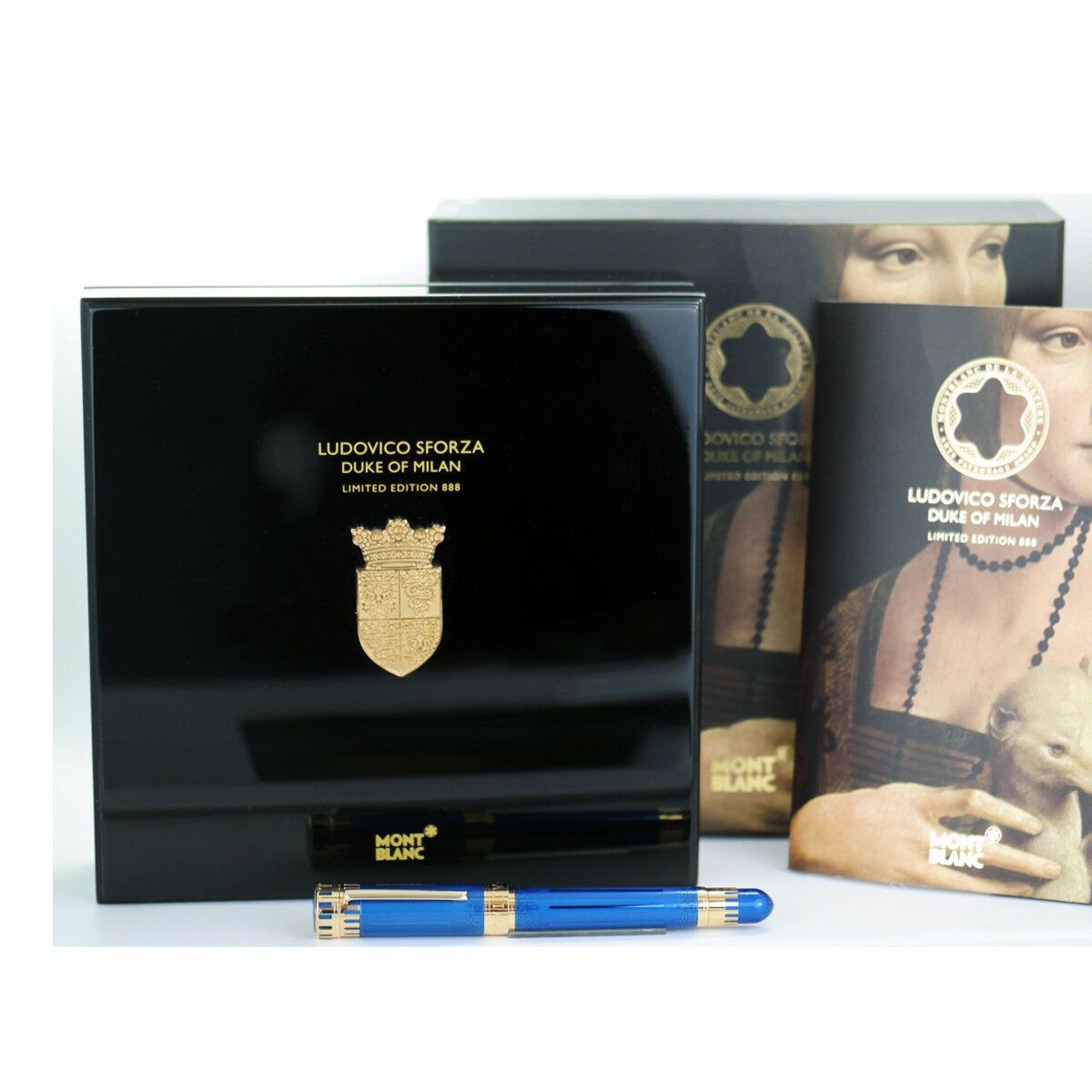 Stylo plumeMontblancStylo plume Montblanc (M) Patron of Art Hommage à Ludovico Sforza Limited Edition 888